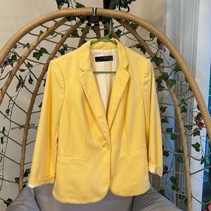 NWT Yellow The Limited Blazer